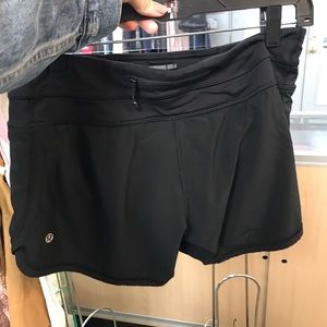 Lululemon running shorts. Size 6.